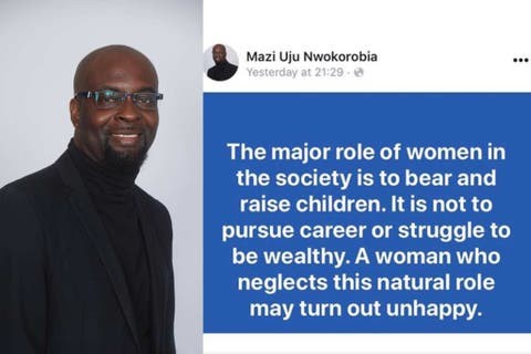 "Women shouldn't struggle for wealth, but focus on child bearing" - Mazi Uju Nwokorobia  %Post Title