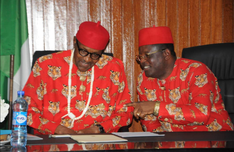 Retain service chiefs, increase army funds – Umahi tells Buhari  %Post Title