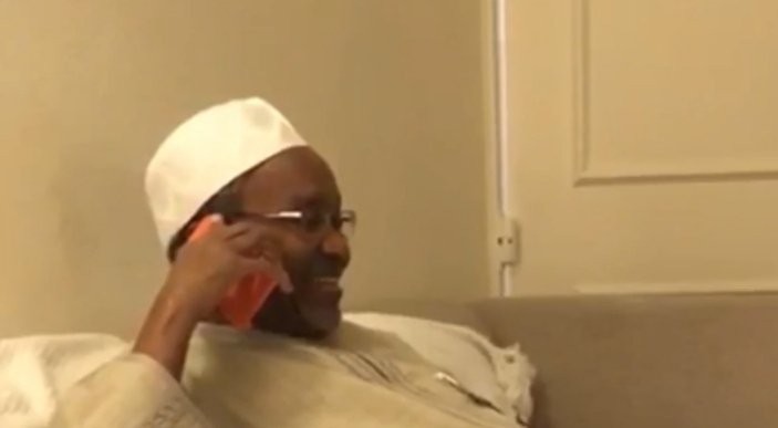 VIDEO: Mamman Daura speaks from UK, jokes about being quarantined  %Post Title