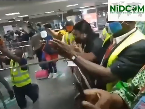 VIDEO: Excited Nigerian ladies return from Lebanon  %Post Title