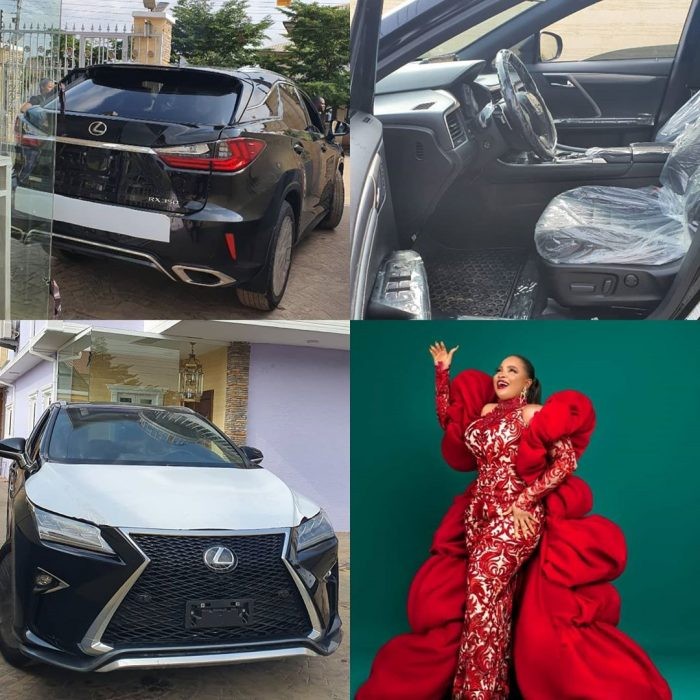 Bimbo Afolayan gets Lexus birthday gift from hubby  %Post Title