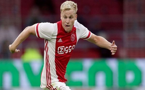 Man Utd sign Ajax star Van de Beek for £35m  - Photo/Image