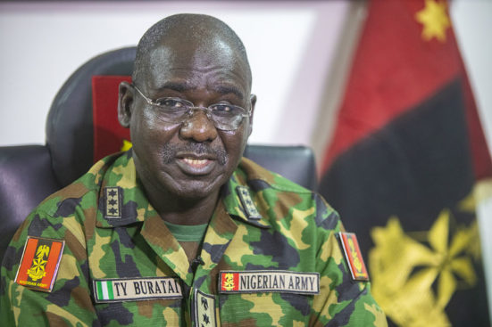 Buratai identifies the mistake in Nigeria’s war against terrorists  %Post Title