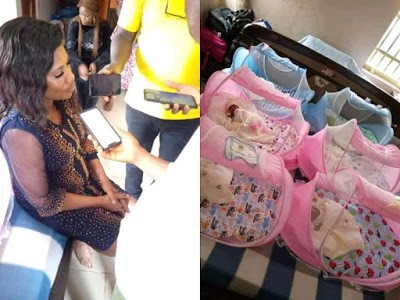 Bayelsa Woman delivers sextuplets six years after having twins  %Post Title
