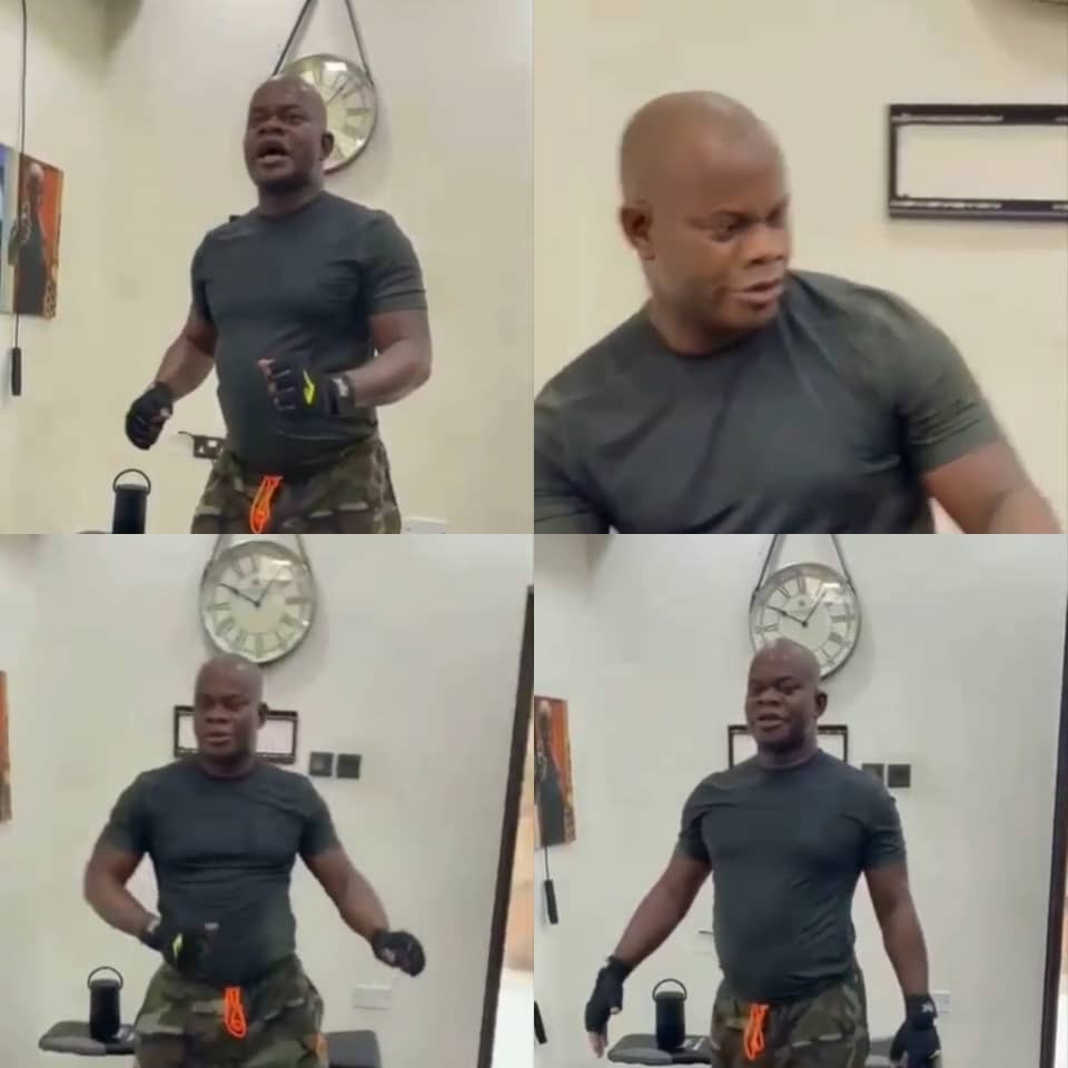 Kogi State Governor, Yahaya Bello, Shows Off His Dance Skills During Workout {video}  %Post Title