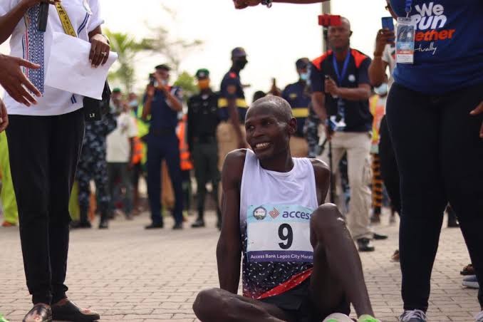 Kenya’s Emmanuel Naibei wins 2021 Lagos City Marathon  %Post Title