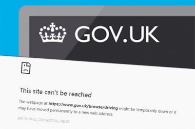 BREAKING: UK government website down as media sites hit  %Post Title