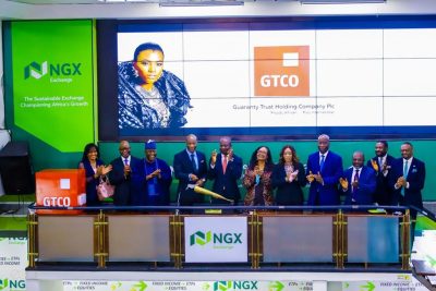 NGX Welcomes Guaranty Trust Holding Company Plc with Closing Gong Ceremony  %Post Title