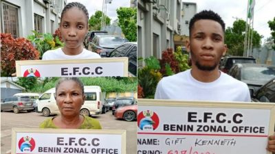 Man, Mother, Girlfriend Jailed For Internet Fraud In Asaba  %Post Title