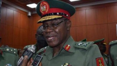 Surrender before we get to you - Army Chief tells Insurgents  %Post Title