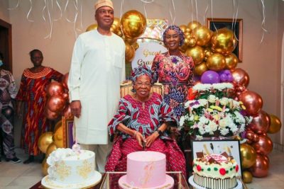 Bukola, Gbemisola Saraki Re-Unite For Morenike Saraki's 86th Birthday  %Post Title