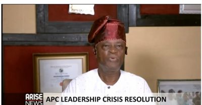 Age is irrelevant in deciding who becomes President - Ogunlewe endorses Tinubu  %Post Title