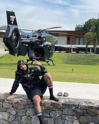 Neymar Flaunts His Customized N5.7bn Mercedes Helicopter [Pic]  %Post Title