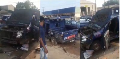 Okada riders on rampage at Lagos Airport Road, shoot policeman dead  %Post Title