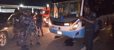 Police foil attempt by okada riders to vandalize BRT  %Post Title
