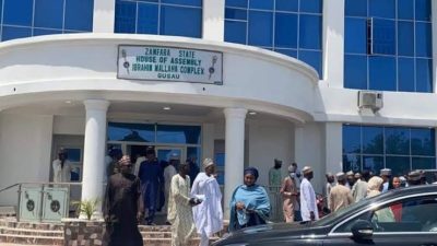 Zamfara assembly suspends two lawmakers over alleged ties with bandits  %Post Title