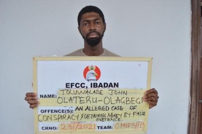 EFCC Parades Owo Prince, Olateru-Olagbegi, Over N35.5m Fraud In Ibadan  %Post Title