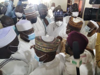 Atiku, Kwankwaso, Buni, Top Politicians Attend Dahiru Mangal’s Son’s Wedding  %Post Title