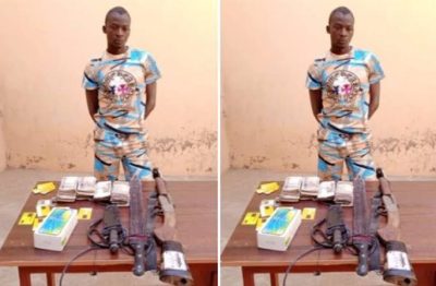 Kwara Police arrest Beninese transnational kidnapper Mohammed Alo  %Post Title