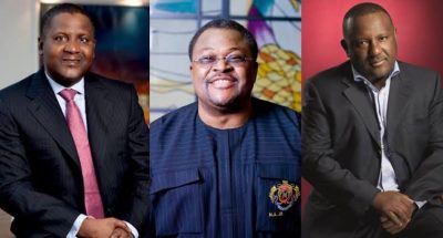Dangote, Other Nigerians Top List Of Only 15 Black Billionaires In The World  %Post Title