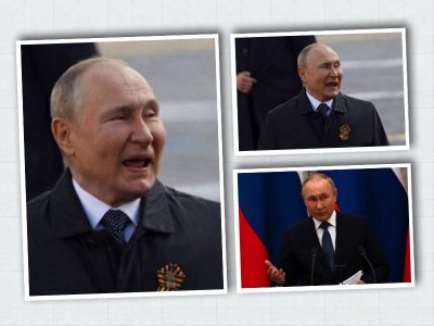 What happened to Vladimir Putin's face?  %Post Title