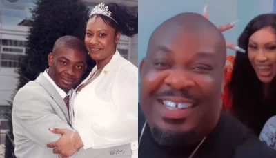 Don Jazzy reunites with ex-wife in Lagos  %Post Title