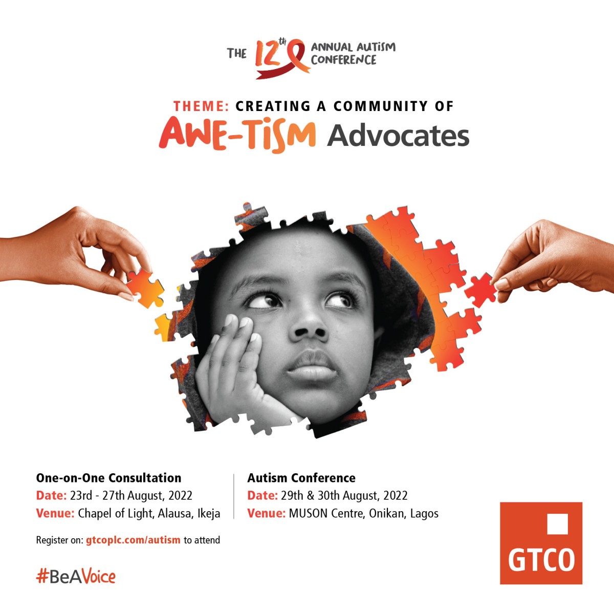 GTCO Autism Conference Holds on August 29th and 30th at MUSON Centre,  Onikan, Lagos - Business, News