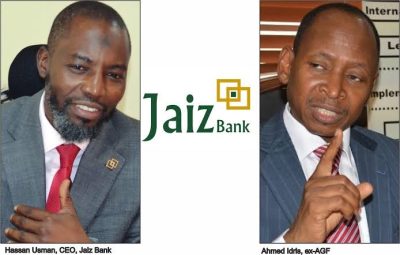 EFCC To Quiz Jaiz Bank CEO, Hassan Usman, Others, Over AGF’S Alleged N109bn Fraud  %Post Title