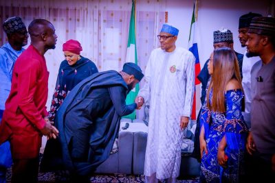 PHOTOS: Seyi Tinubu meets Buhari %Post Title