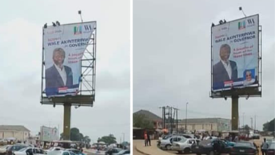 Ondo Guber: Governor Aiyedatiwa, APC aspirant trade words over campaign billboards  %Post Title