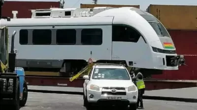 Ghana’s new train breaks down after collision with lorry during test run  %Post Title