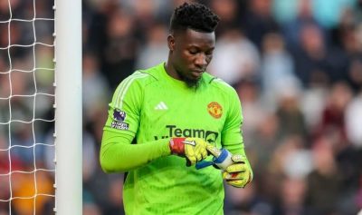 Here’s why Manchester United goalkeeper Andre Onana uses Vaseline on his gloves  %Post Title