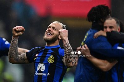 Serie A: Inter Milan clinches 20th title with 2-1 win over Milan  %Post Title